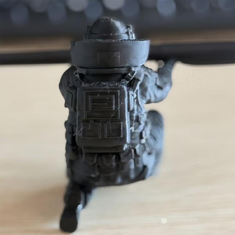 3D Printed Plastic Soldier Pen Organiser Desktop Display Stand For Holding Pens Pencils Eyeglasses Phone 5.5x8.5x9cm