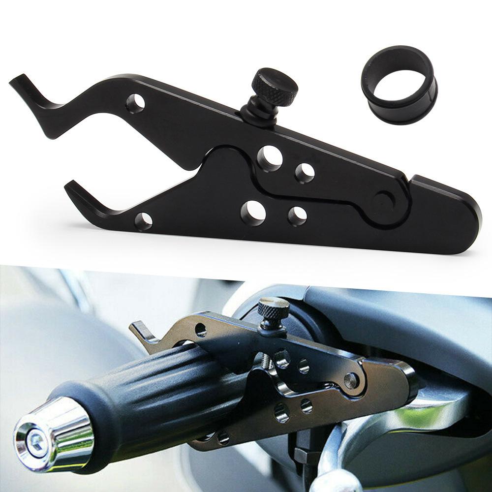 Motorcycle Accessories Motorcycle Throttle Assist Universal Cruise Control Wrist Hand Grip Lock Clamp with Silicone Ring Protect.