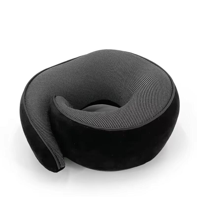 Around Neck Design U-Shaped Comfortable Office Memory Foam Pillow Cushion Durable Travel Pillow Non-deformed Airplane Pillow