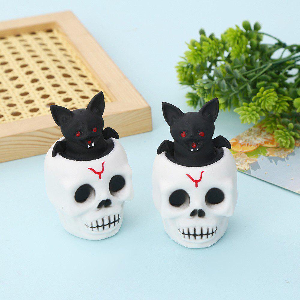 Halloween Kneadable Prank Toy: Pumpkin, Ghost, Skull Squeeze Decompression Toy