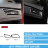 Carbon Fiber Car Accessories Interior Gear Shift Dashboard Window Lifting Switch Cover Stickers Trim For BMW Z4 E89 2009-2015