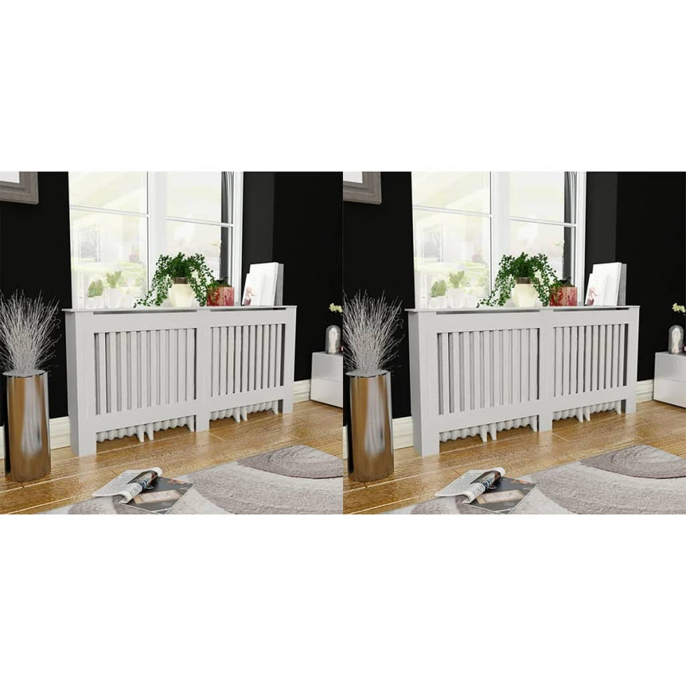 Cache-radiateurs 2 pcs  MDF 172 cm