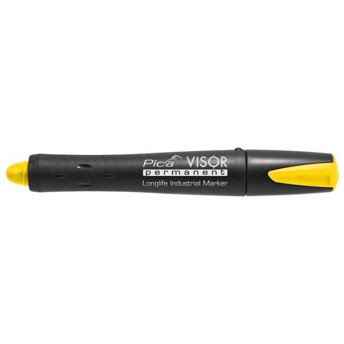 Marqueur Permanent - VISOR - 4260056153549 - Jaune - Indélébile - Professionnel