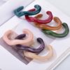 Punk Irregular Acrylic Opening Bracelets for Women Fashion Unique Resin Chunky Cuff Bangle Female Party Daily Jewelry