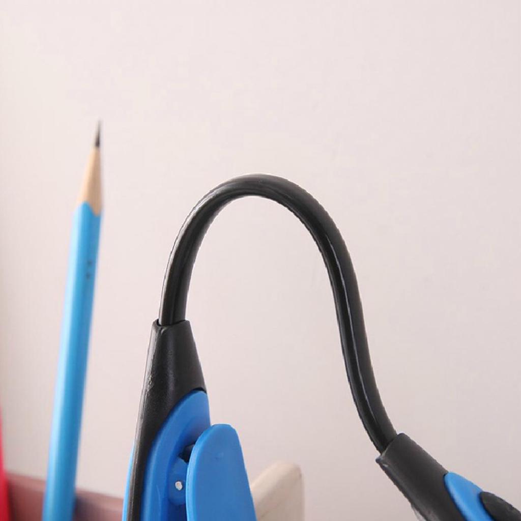 LED-boeklamp Mini Clip On Buigbare Reis Slaapkamerklem Slaapzaal Leeslamp Cadeau