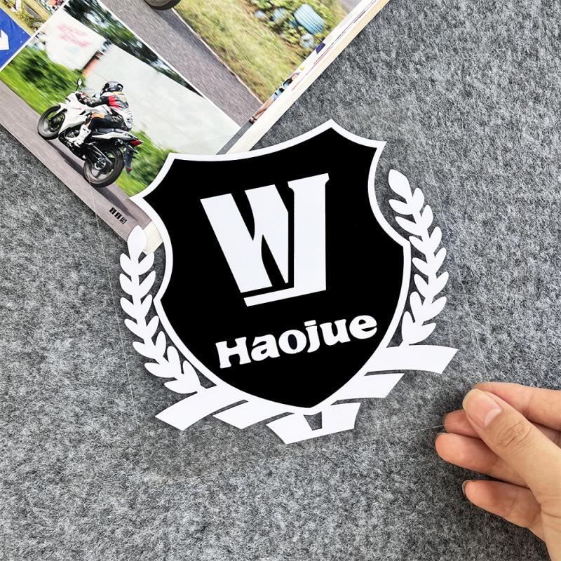 Светоотражающие наклейки для ветрового стекла Haojue UHR150, AFR125 и TR300