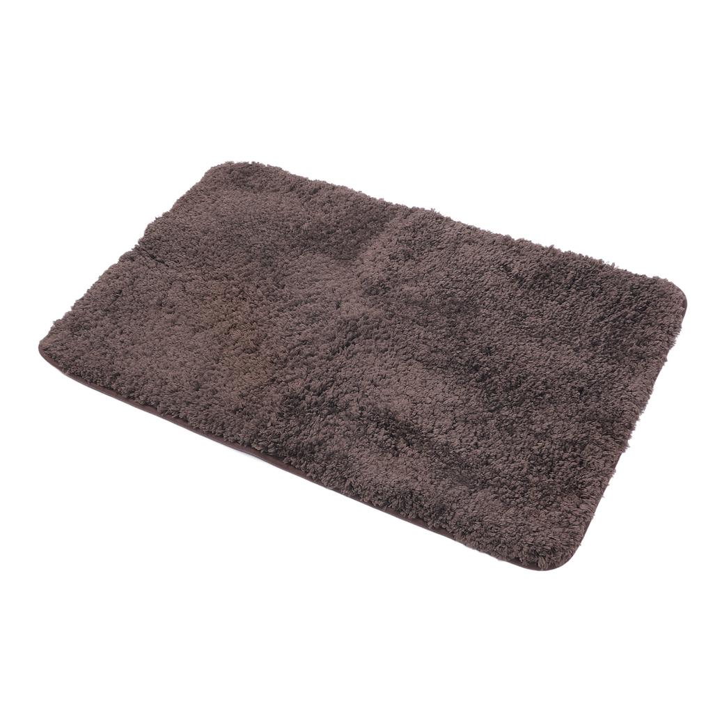 Door Mat Water Absorbent Non Slip Bathroom Mat Thicken Polyester   Entrance Mat Stylish Door Rug for Home