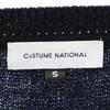 CoSTUME NATIONAL Made in Japan Wool Blend Long sleeve V neck sweater knit Women Used