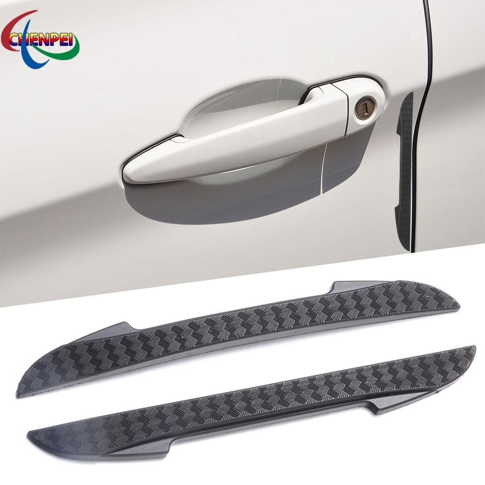 4PCS Auto Tür Anti-Kollision Stoßstange Streifen Wachen Seite Schutz Aufkleber Für Lexus Außen Dekoration