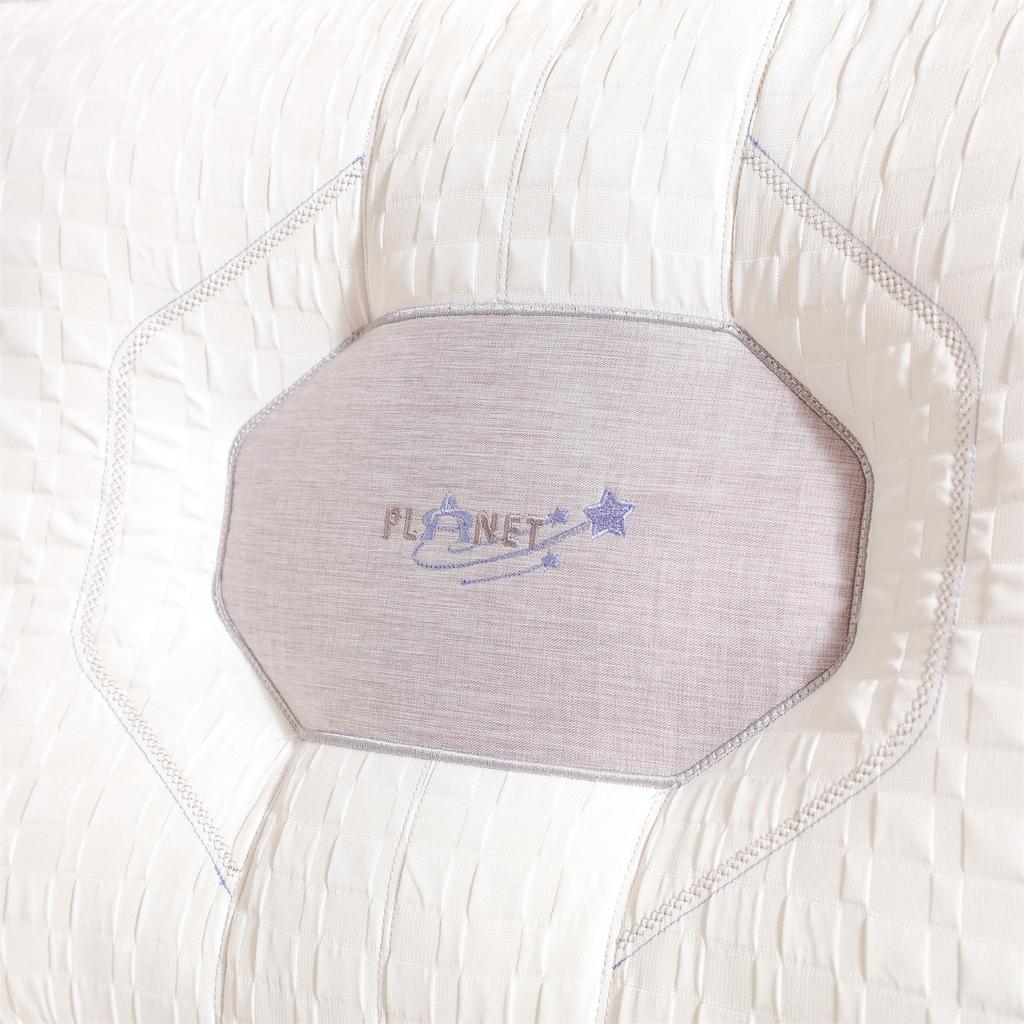 1/2pcs The planet-style shaped pillow provides neck support to relieve stress and deep sleep. It can be machine washed