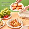 Suncojia Biodegradable Disposable Round Paper Plates