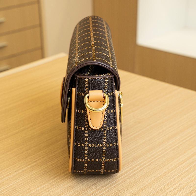 New fashion niche casual simple small square bag high-end plaid single shoulder messenger women's bag