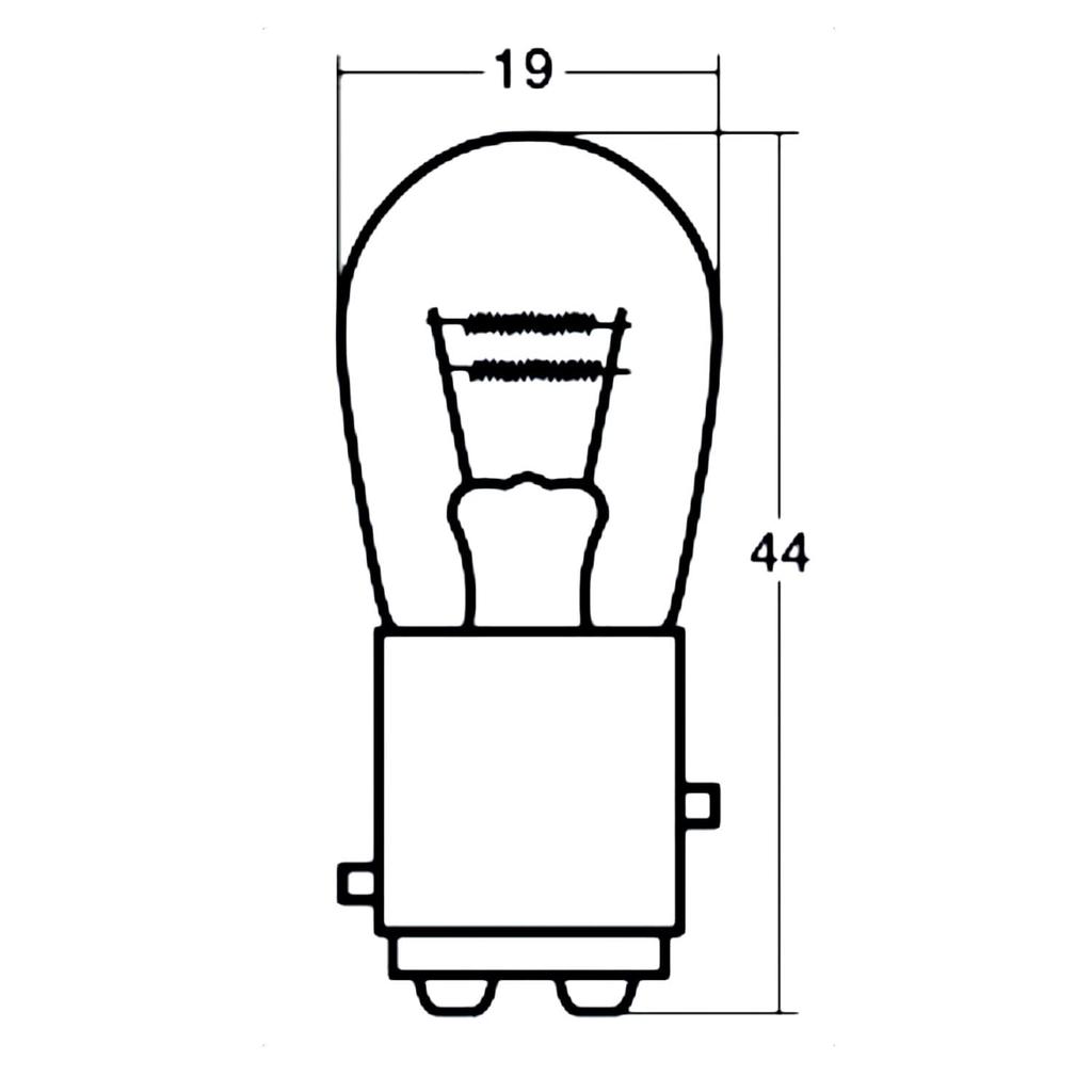 Stanley Electric (STANLEY) Double bulb 24V10/4W 10 pieces A3692M