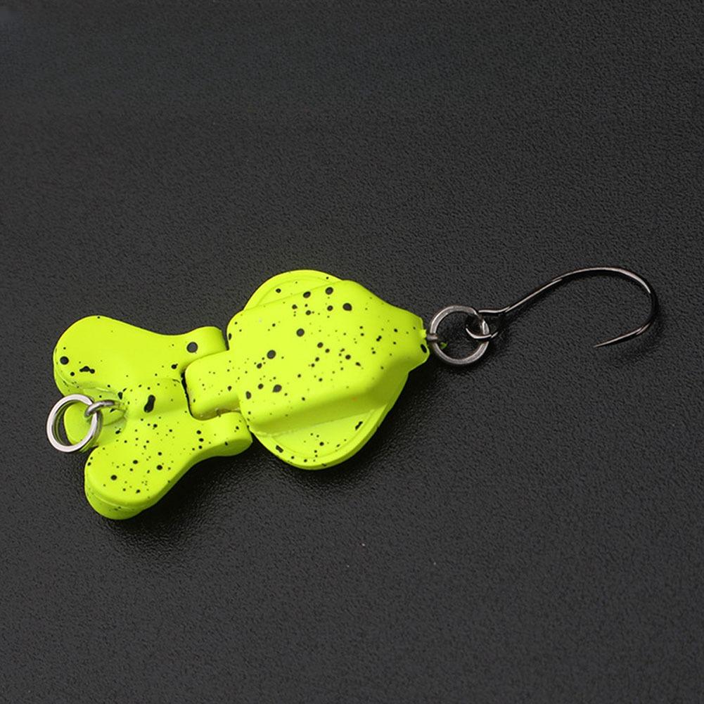 1Pc Outdoors Durable 2g2.9cm/6g4.2cm 3D Fishing Lure Metal alloy Two sections Sea Fishing Tackle Jigging Wobblers ArtificialBait