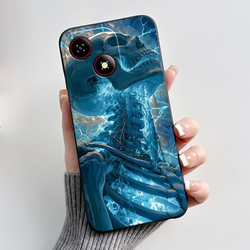 For ZTE Blade A35e Case Luxury Cute Cool Boys Girls Soft Matte Silicone Back Cover For ZTE Blade A35e Phone Bag Shell BladeA35e