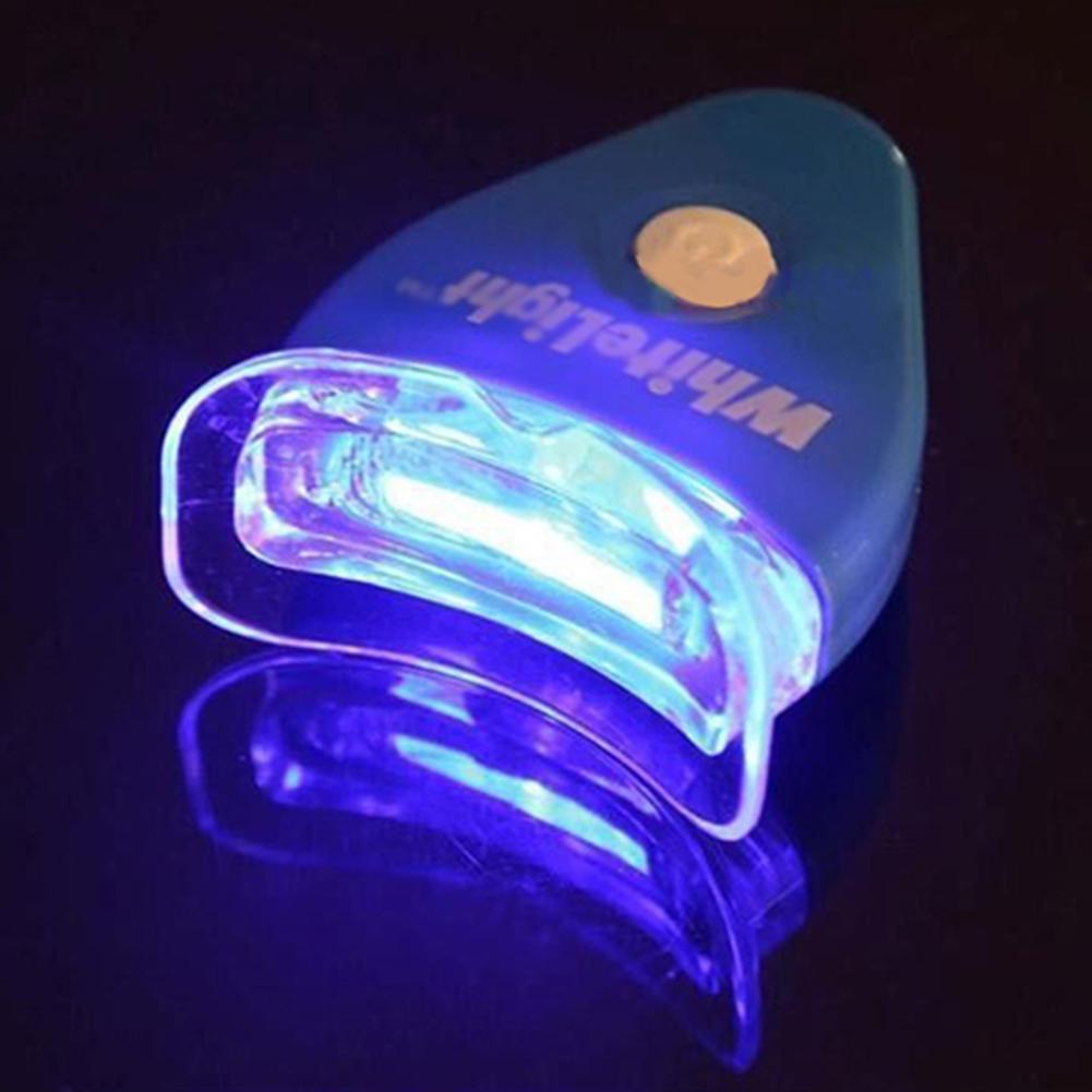 Oral Gel Teeth Whitening Kit Whitener Dental Bleaching LED White Home Kit