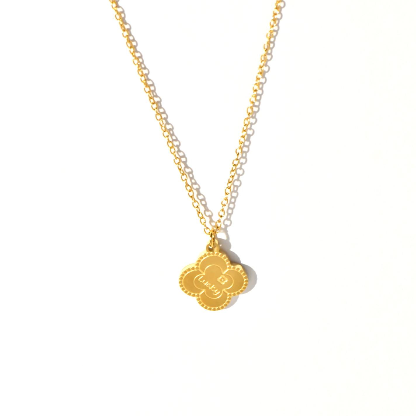New Arrival Gold Plated Pendant Necklace Waterproof Stainless Steel Pendant Necklace for Women Jewelry Style 1 золотой