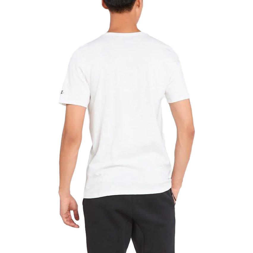 Nike Multicolor Hook Sunflower Round Neck Short Sleeve T-Shirt Men Tops White AQ5197-100