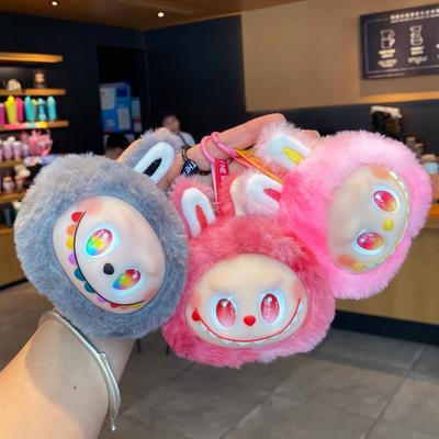 Cute Cute Vinyl Face Rabub Pendant Plush Toy Doll Cartoon Bag Pendant Keychain Doll