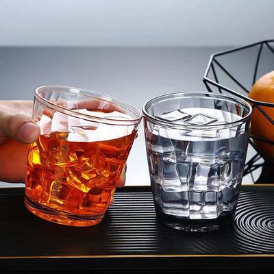 300ml Wiederverwendbarer Langlebiger Hitzebeständiger Acryl Saft Teebecher Für Buffet Hotel Hochzeitsfeier Gebrauch Bunter Klarer Plastikbecher