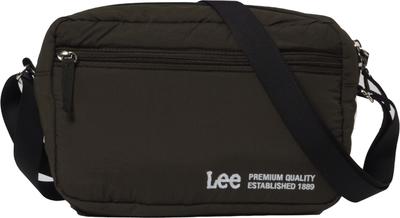 Lee Melty Polyester Box Shoulder Bag, Khaki, 320-1410-52