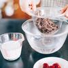 HARIO Made in Japan Glass BUONO kitchen Set of Clear (Hario) Heat-Resistant Bowls, 900ml, MXP-90-BK, 3,