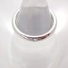 [Used] TIFFANY Pt950 Diamond Stacking Band Ring / Size 8 / G503-55