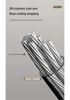 Indoor No-Drill Retractable Clothesline - Windproof Tightening Steel Wire for Bathroom and Balcony