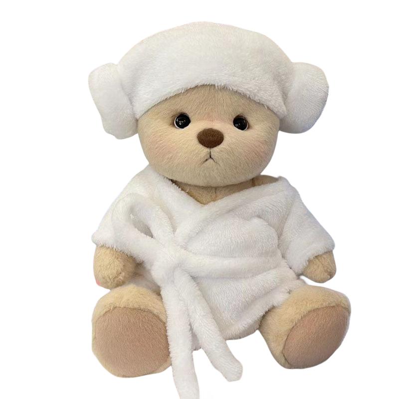 

30 см Плюшевая игрушка ручной работы Медведь Тедди Тейл Переодевание Детская ползающая одежда Девочка Обнимашка Мягкая плюшевая кукла для подарка девушке cloth no bear