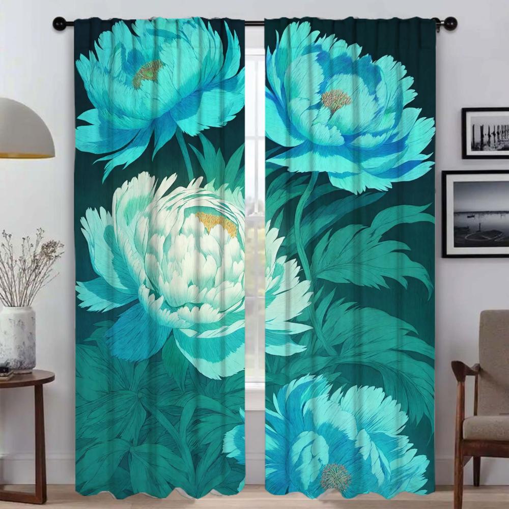 

Затемняющие шторы для комнаты 2 панели Be Wild With Joy Home Interior Шторы для камеры Разделительные шторы Хэллоуин Украшения для детей W50xH70cmx2pcs-CL