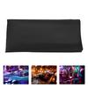 Professional DJ Display Stand Scrims - 47.6x45.3x23.6 Inch Portable DJ Booth Facade - Black Oxford Cloth Event Cover for Parties