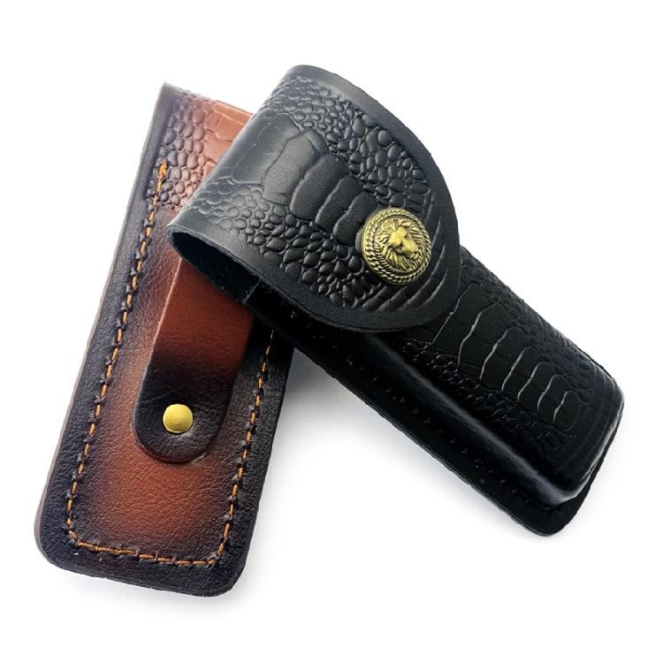Lederetuis Faltbare Messerscheiden Faltbare Messertaschen 13x3.5cm für Messer