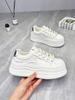 Shoes Casual Female Sneakers 2024 Women's Clogs Platform Modis Sports Creepers Small New Breathable Leisure Lace-Up