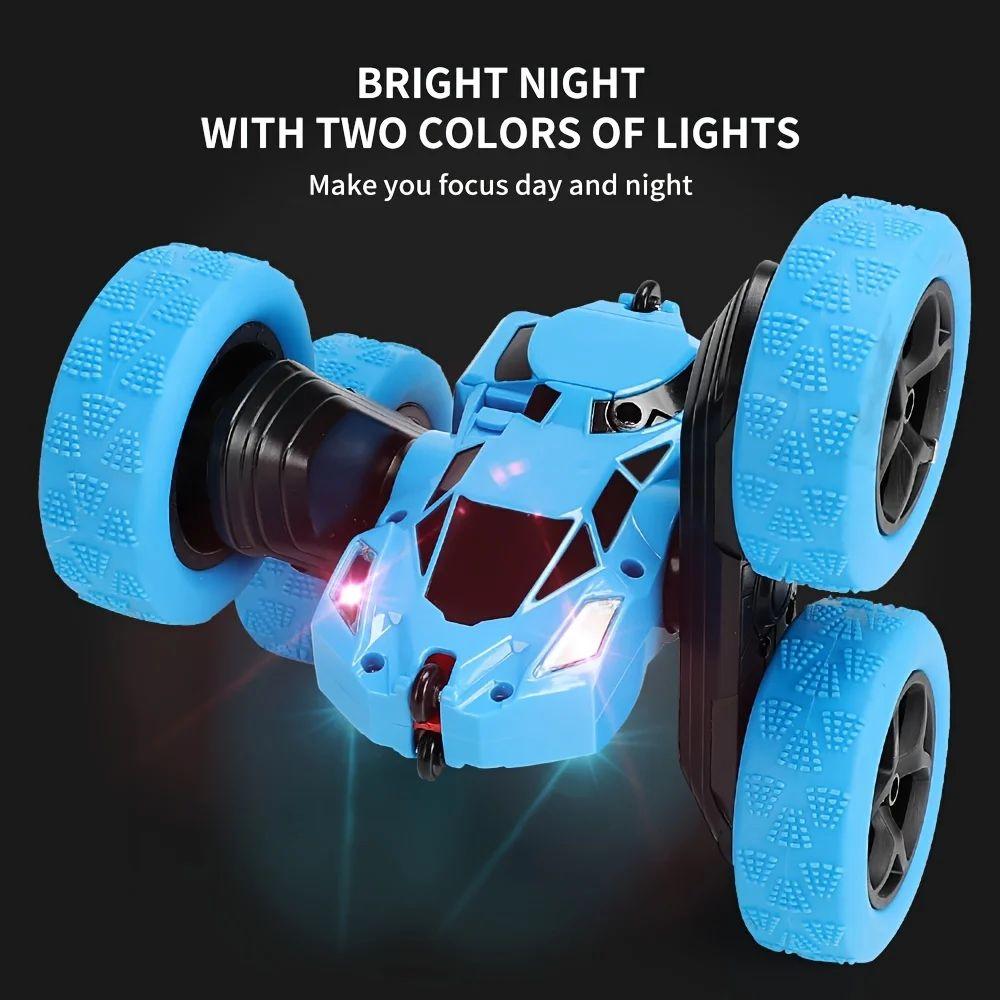 Rc Stunt Car Children Double Sided Flip 2.4G Remote Control 360 Deree Rotation Off Road Drift Rc Car Gifts For Kids Adults Boys