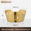 Customizable Hammered Alcohol Stove for Commercial Restaurants