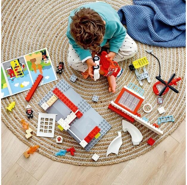 LEGO DUPLO 10970 Fire Station and Helicopter with Sound