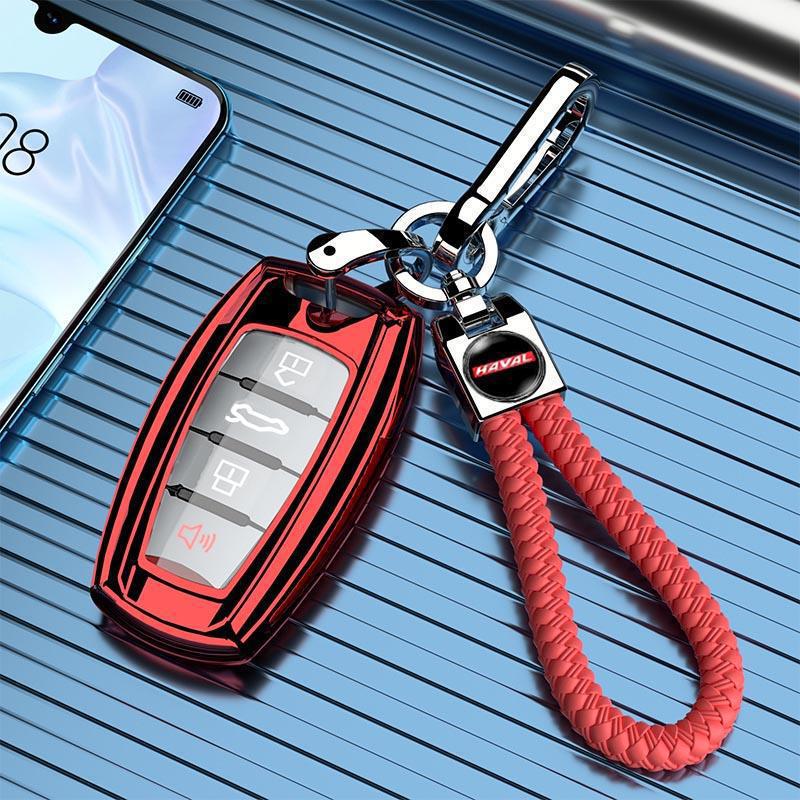 Haval H8 Car Key Case for Great Wall Haval, Fits 17 Elite/Luxury/Enjoyment Models & 15 High-end Models