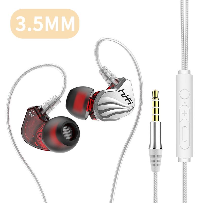Wired Earphone 3.5mm AUX/Type C In-Ear HIFI 6D Surround Bass In-Ear Game Music Headsets With MIC For Samsung Huawei Xiaomi PC