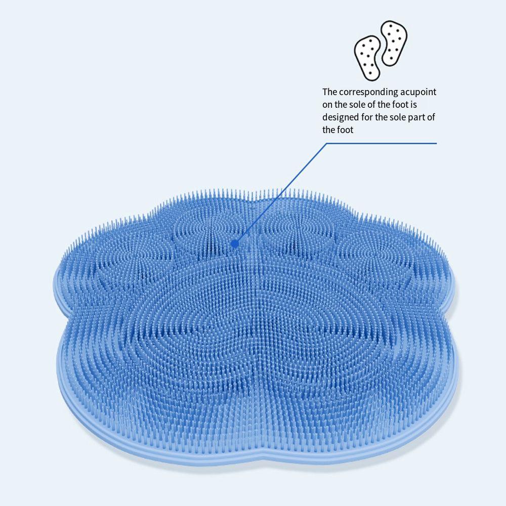 Efficient Cleaning Foot Massage Scrubber Cat Paw Shower Massager Pad  Spa