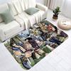 ANIME FAIRY TAIL CARTOON Room Mats Cheaper Anti-slip Modern Living Room Balcony Printed Modern Home Decor
