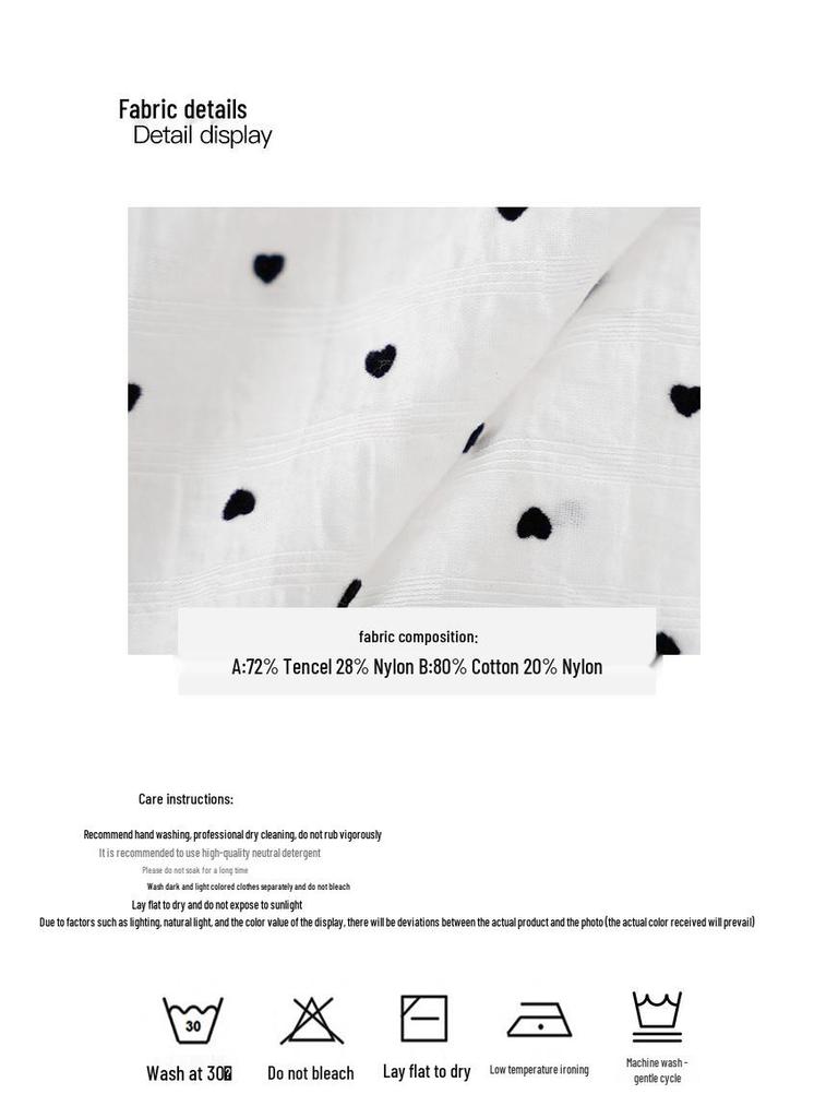 Interpret Beauty: 2025 Summer Polka Dot Short Sleeve Shirt for Women (Style S5119)