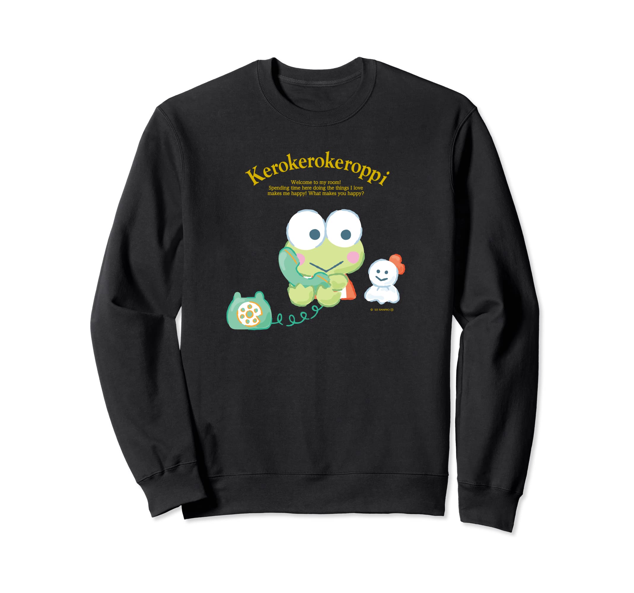 

Kerokerokeroppi Happiness My Room Sweatshirt