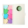 Creative Love Post-it Notes Student Heart-shaped Post-it Notes Takeaway Milk Tea Can Be Pasted With Message Stickers.