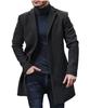 2022 Men's Wool Trench Coat - Multi-Color & Size Available