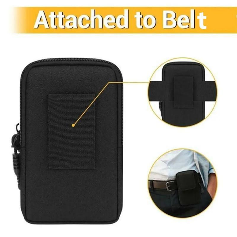 Herren Hüfttasche Nylon Tragbar Langlebig Münzbörse Modisch Und Vielseitig Lässig Handy Tasche Kleine Tasche Outdoor Kleine Tasche