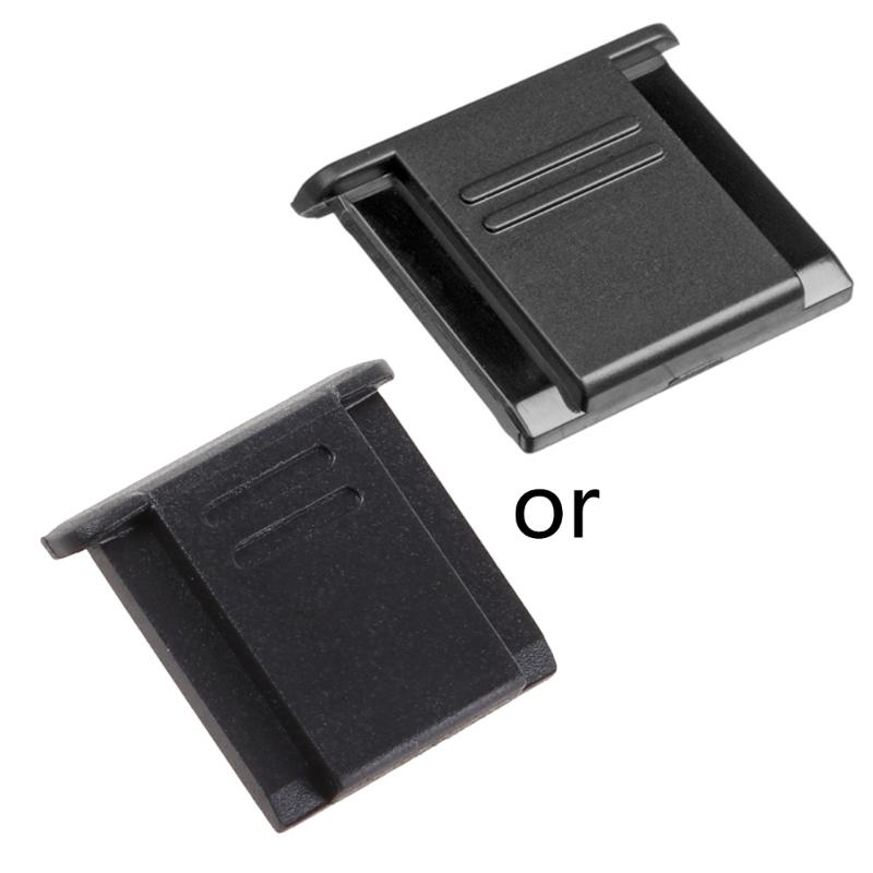 Universal Black Camera Flashlight Hot Shoe Cover Cap for Panasonic for Olympus Pentax DSLR SLR Evil Camera