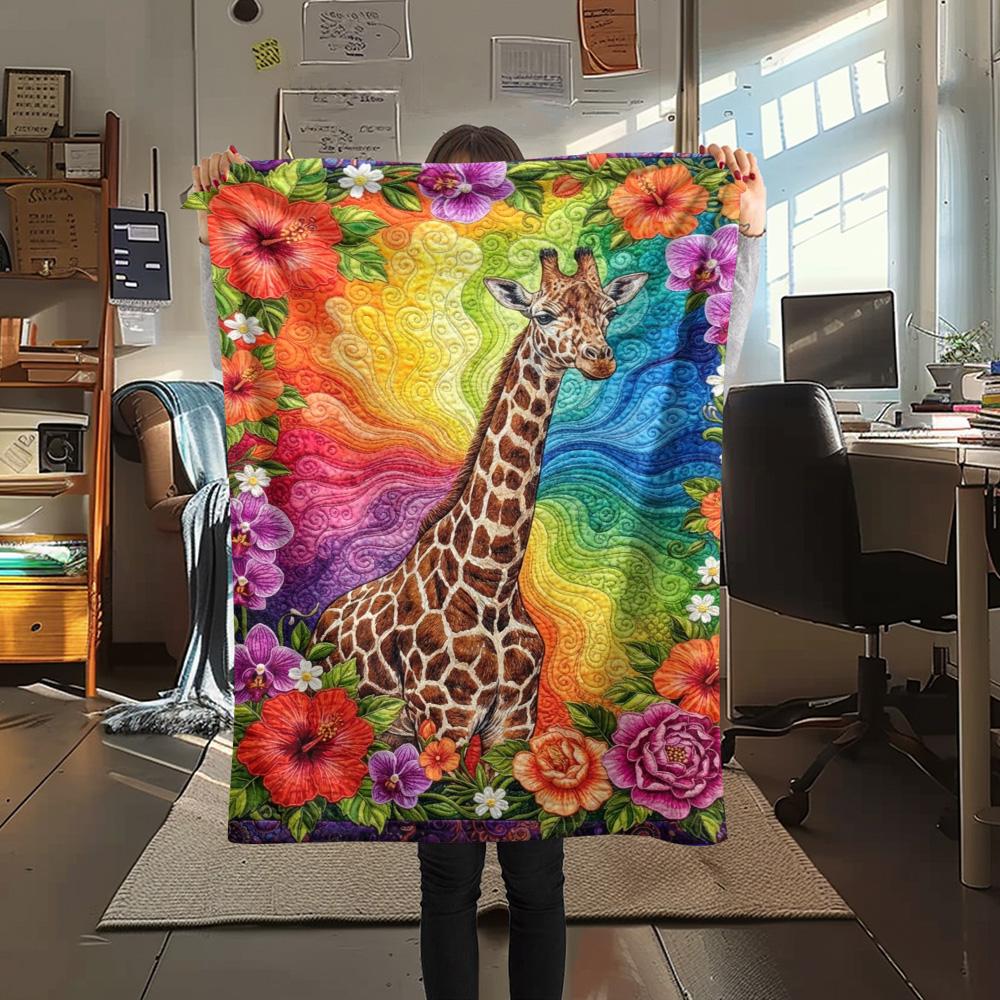 

1PC Patchwork Pet Portraits Print FlAannel Blanket, High quality Comfortable for All Seasons, Home Decor, Warmth and Comfort 80cm x 120cm