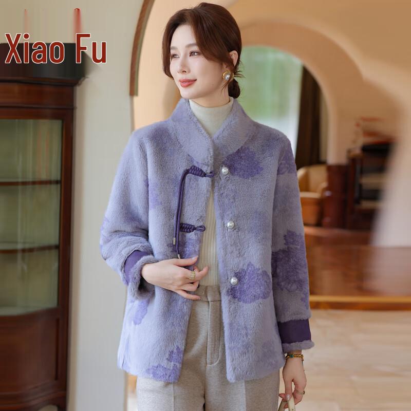 

Элегантное зимнее пальто из искусственного меха для женщин 4XL