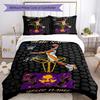 Kobe Customize With Your Name Bedding Set Breathable Duvet Cover With Pillowcases Decorative Bed Linen For Bedroom Home Decoration Birthday Gift