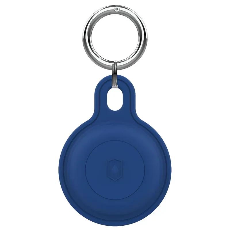 Silicon Keychain for Apple Airtags Case Protective Cover for Travel Waterproof Air Tag Holde Tracker Accessories AirTag Case
